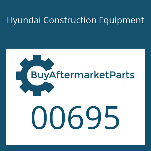 00695 Hyundai Construction Equipment RING-BACK UP