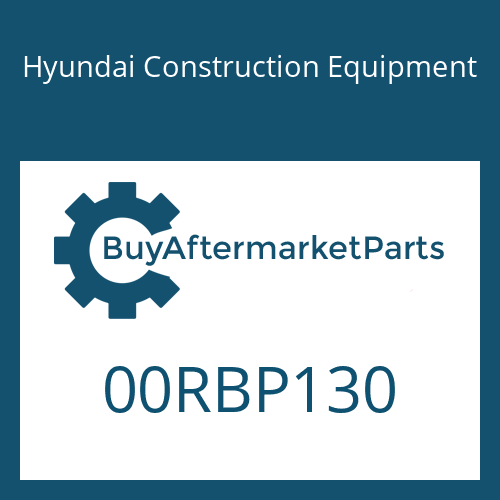 Hyundai Construction Equipment 00RBP130 - O-RING