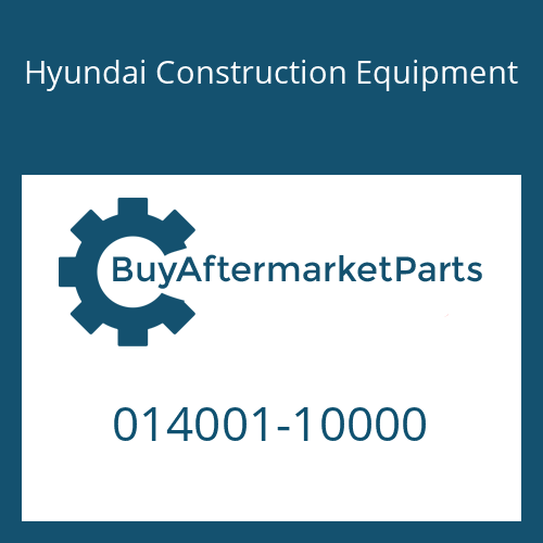 Hyundai Construction Equipment 014001-10000 - NUT