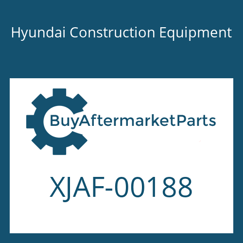 Hyundai Construction Equipment XJAF-00188 - CAP-SEALING