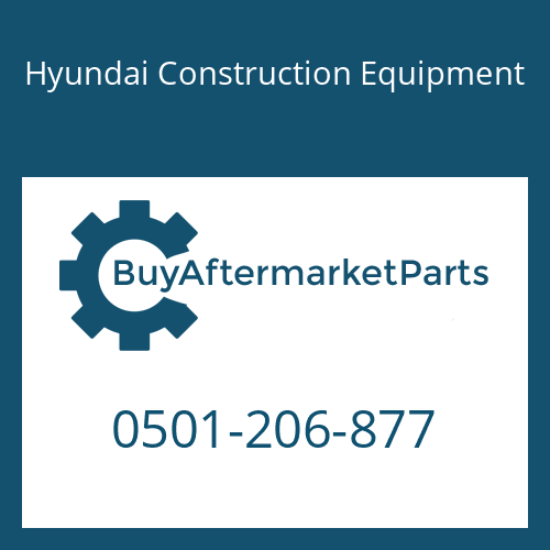 Hyundai Construction Equipment 0501-206-877 - HEAD-FILTER