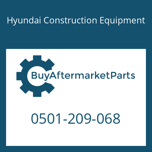 Hyundai Construction Equipment 0501-209-068 - OIL PIPE