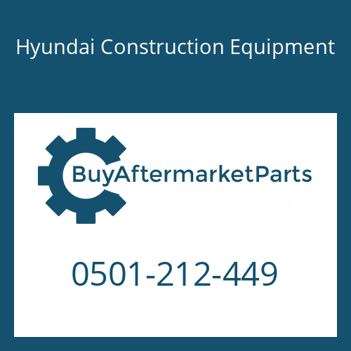 Hyundai Construction Equipment 0501-212-449 - ROD-PISTION