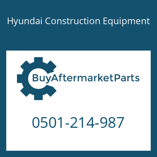 Hyundai Construction Equipment 0501-214-987 - CYLINDER-STEERING