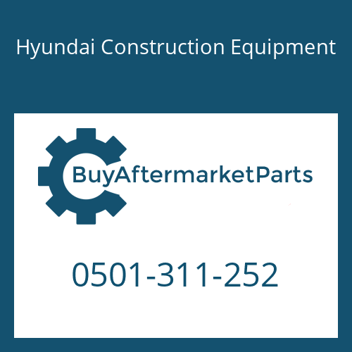 Hyundai Construction Equipment 0501-311-252 - CAT-DUST