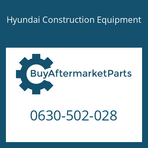 Hyundai Construction Equipment 0630-502-028 - RETAINING RING