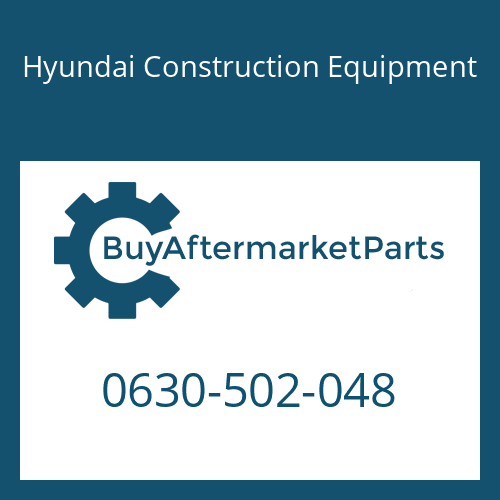 Hyundai Construction Equipment 0630-502-048 - RING-RETAINER
