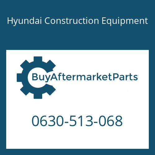 Hyundai Construction Equipment 0630-513-068 - RING-SNAP