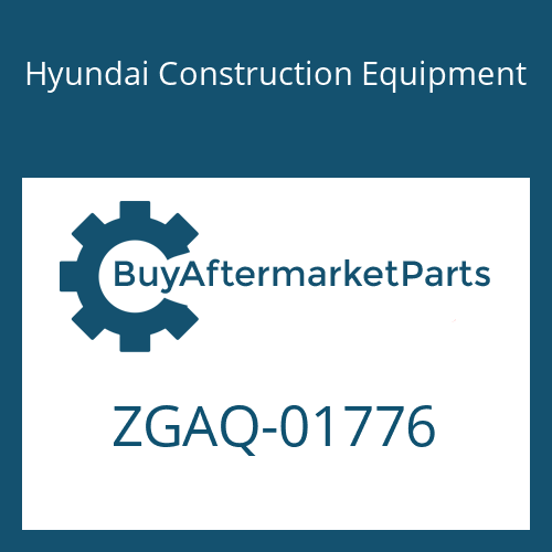 Hyundai Construction Equipment ZGAQ-01776 - PIN-CYL