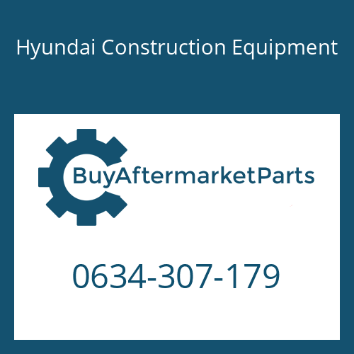 Hyundai Construction Equipment 0634-307-179 - GASKET