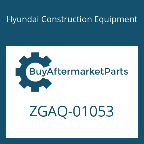 Hyundai Construction Equipment ZGAQ-01053 - SEAL