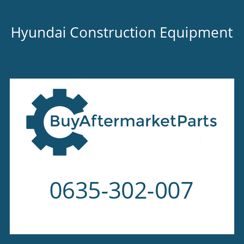 Hyundai Construction Equipment 0635-302-007 - CAGE-ROLLER