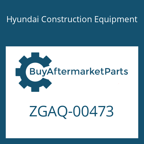 Hyundai Construction Equipment ZGAQ-00473 - SCREW-HEX