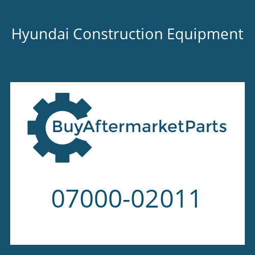 Hyundai Construction Equipment 07000-02011 - O-RING