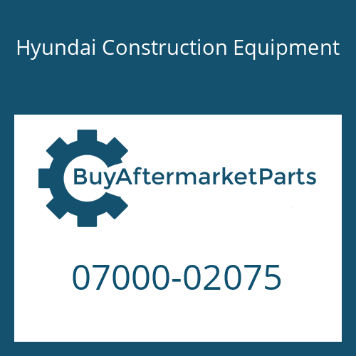 Hyundai Construction Equipment 07000-02075 - O-RING