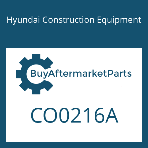 Hyundai Construction Equipment CO0216A - O-RING