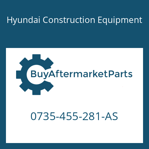 Hyundai Construction Equipment 0735-455-281-AS - BEARING-ROLLER