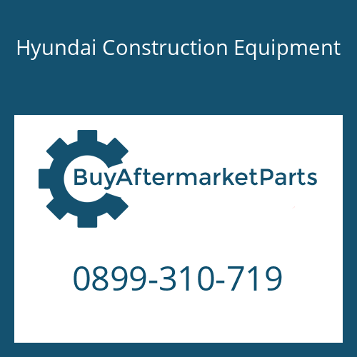Hyundai Construction Equipment 0899-310-719 - PIPE-HOSE