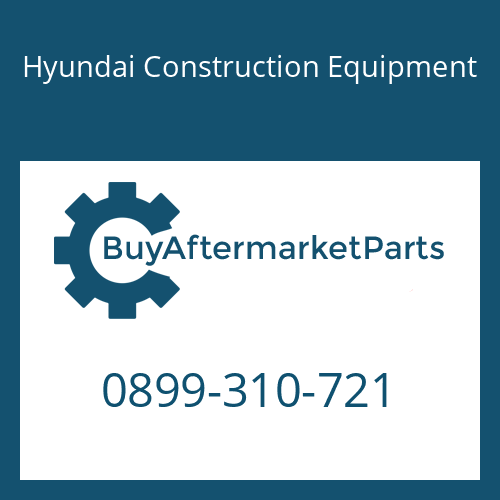 Hyundai Construction Equipment 0899-310-721 - PIPE-HOSE,T/M