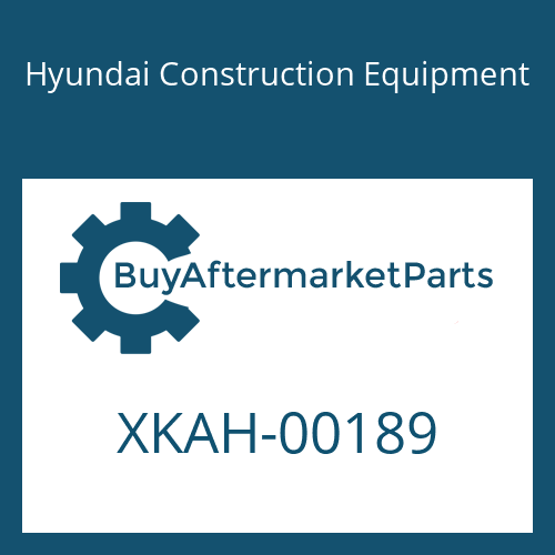 XKAH-00189 Hyundai Construction Equipment RING-BACKUP