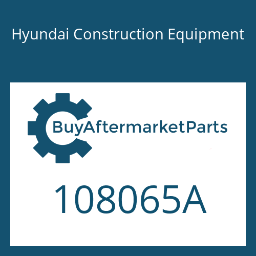 Hyundai Construction Equipment 108065A - PLUG