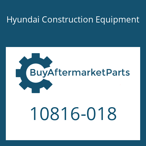 Hyundai Construction Equipment 10816-018 - O-RING