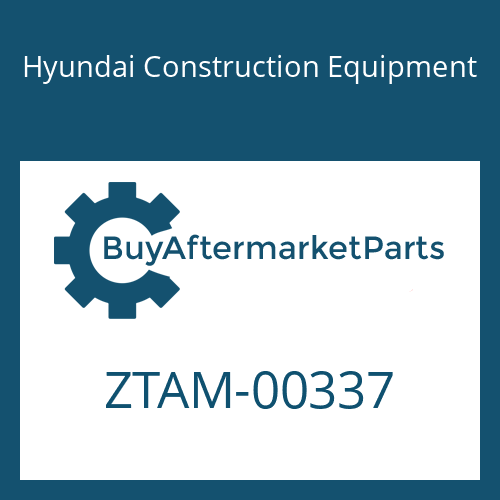 Hyundai Construction Equipment ZTAM-00337 - GEAR-SIDE