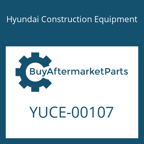 Hyundai Construction Equipment YUCE-00107 - PLUG