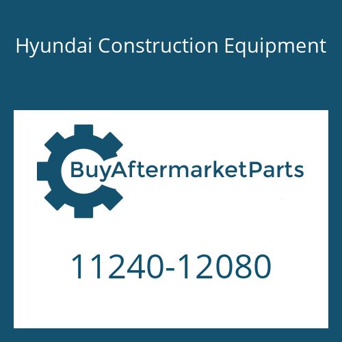 Hyundai Construction Equipment 11240-12080 - LABEL