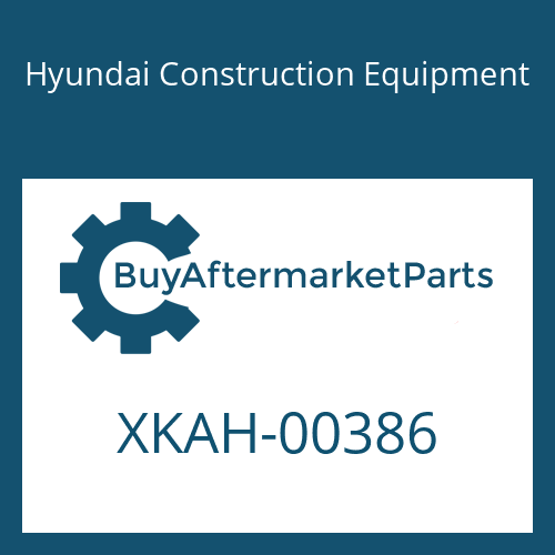 Hyundai Construction Equipment XKAH-00386 - STOPPER