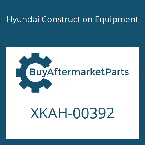 XKAH-00392 Hyundai Construction Equipment VALVE