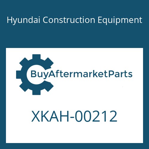 Hyundai Construction Equipment XKAH-00212 - PLATE-VALVE LH