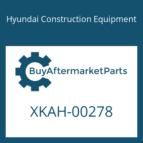 XKAH-00278 Hyundai Construction Equipment COVER-PILOT