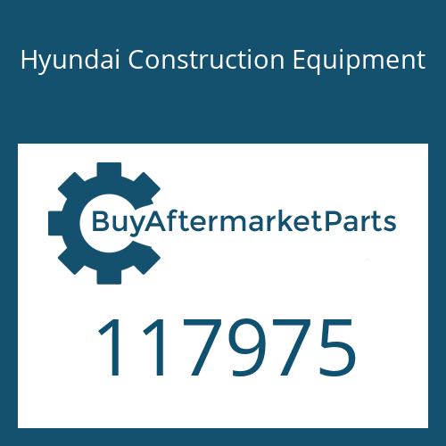Hyundai Construction Equipment 117975 - PLATE-SEPARATION