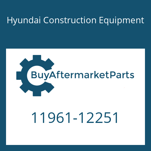Hyundai Construction Equipment 11961-12251 - BOLT-SHIM