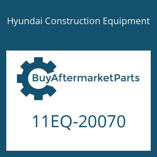 Hyundai Construction Equipment 11EQ-20070 - CLAMP-HOSE
