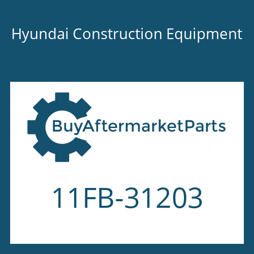 Hyundai Construction Equipment 11FB-31203 - LOWER HOSE