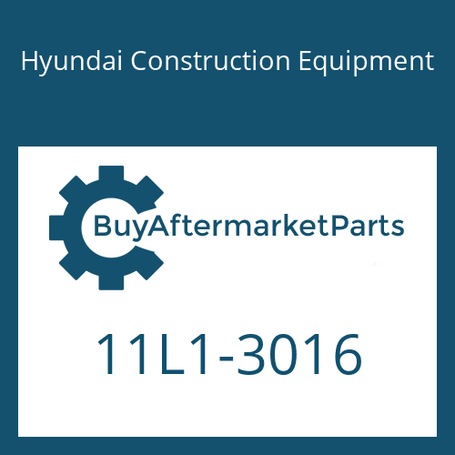 Hyundai Construction Equipment 11L1-3016 - FITTING