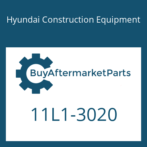 Hyundai Construction Equipment 11L1-3020 - VALVE-STOP