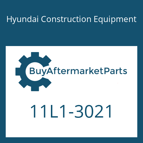 Hyundai Construction Equipment 11L1-3021 - PLATE-RUBBER