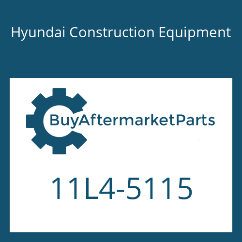 Hyundai Construction Equipment 11L4-5115 - SPONGE