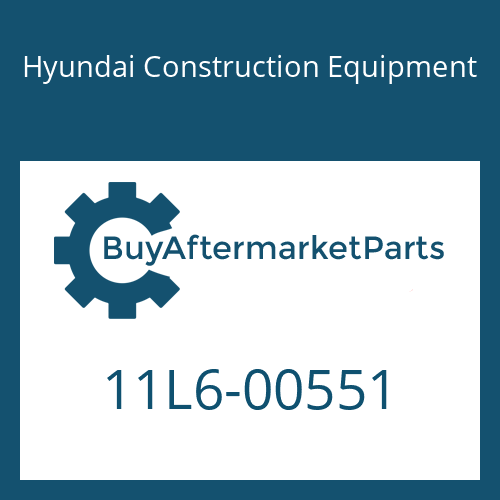 Hyundai Construction Equipment 11L6-00551 - HANGER