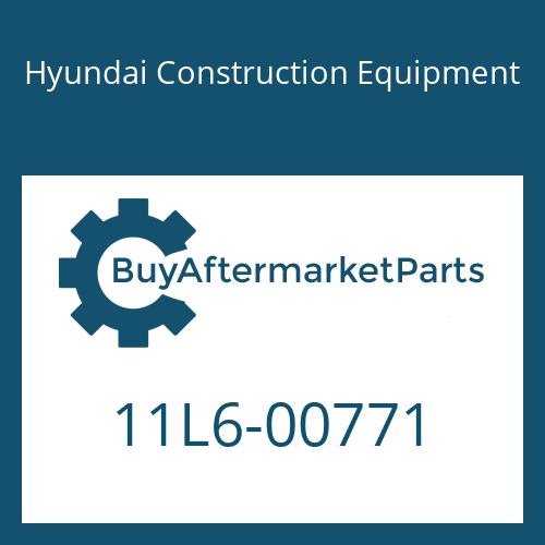 Hyundai Construction Equipment 11L6-00771 - TUBE ASSY