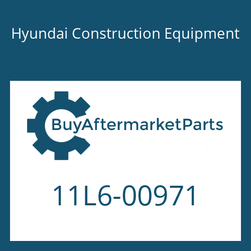 Hyundai Construction Equipment 11L6-00971 - BRACKET