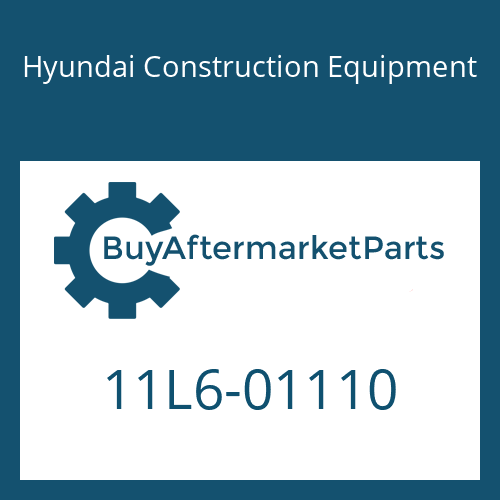 Hyundai Construction Equipment 11L6-01110 - VALVE-VACUATOR