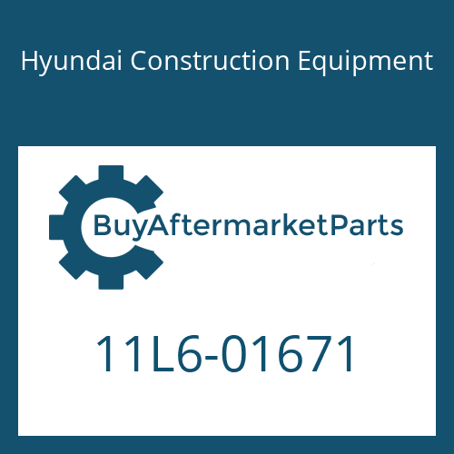 Hyundai Construction Equipment 11L6-01671 - HOSE-RUBBER IN