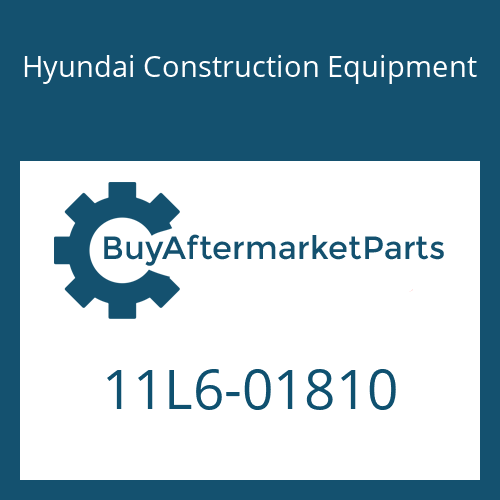 Hyundai Construction Equipment 11L6-01810 - BRACKET