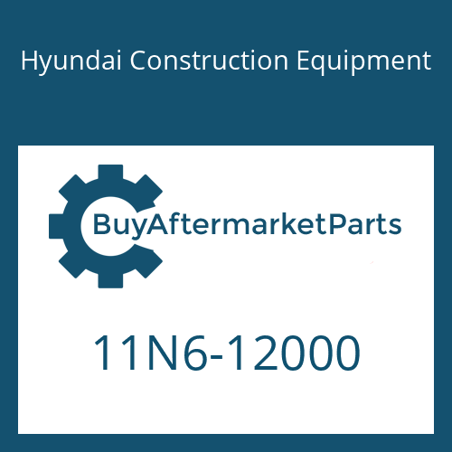 Hyundai Construction Equipment 11N6-12000 - HOUSING