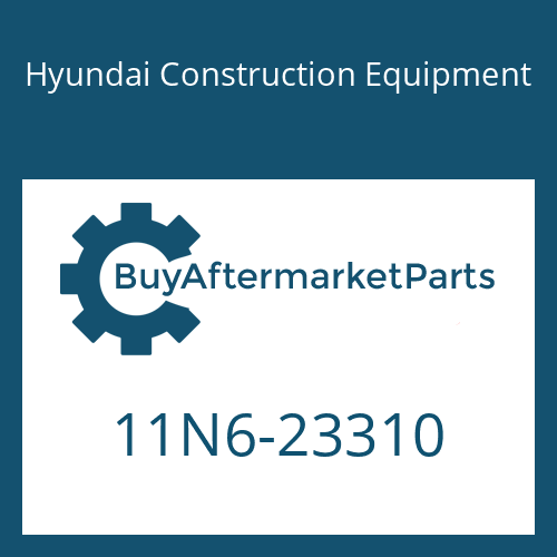 Hyundai Construction Equipment 11N6-23310 - HOSE-A/CLEANER