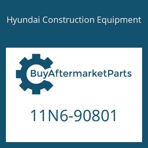 11N6-90801 Hyundai Construction Equipment VALVE ASSY-EXPANSION
